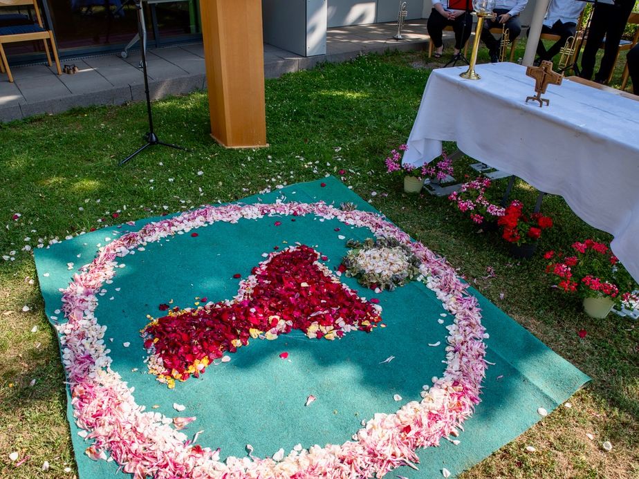 Fronleichnamgottesdienst in Enkheim